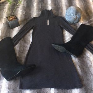 Gray Sweater Dress